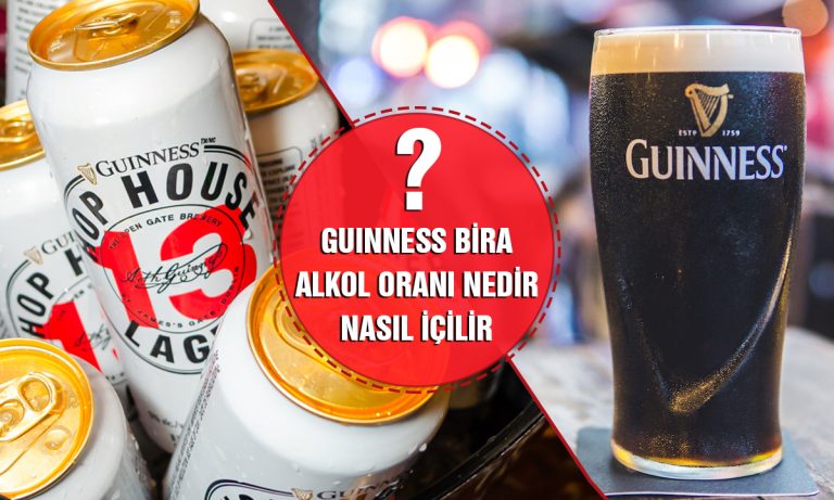 Guinness bira alkol icerigi nedir